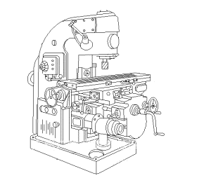 Vertical milling machine